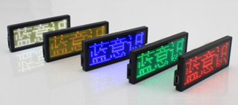 蘭牌LED屏 專業(yè)LED胸牌及酒店工號牌廠家供應